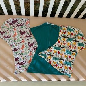 Bundle of 3 Zippadee Zip sleep sack XS 3-6 mos